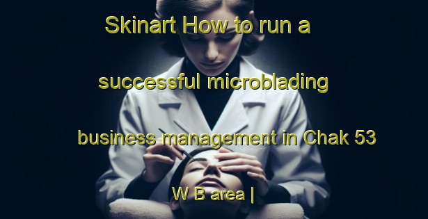 Skinart How to run a successful microblading business management in Chak 53 W B area | MicrobladingTraining | MicrobladingClasses | SkinartTraining-Pakistan